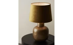 Henry Lampfot 34cm Antikmässing
