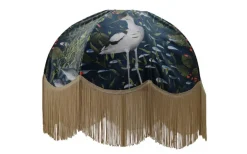 Heron Lampskärm Ø50cm Guldfrans