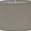 Herringbone Lampskärm Oval 30cm Natur