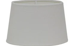 Herringbone Lampskärm Oval 25cm Offwhite