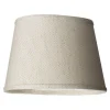 Herringbone Lampskärm Oval 20,5cm Beige