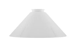 Hög skomakarskärm 60/250 - Vitt överfångsglas