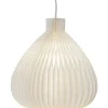 Honeycomb Takskärm 38cm Vit