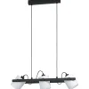 Hornwood Taklampa 78cm 3L Svart/Vit