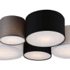 Hotell Plafond 5xE27 flerfärgad