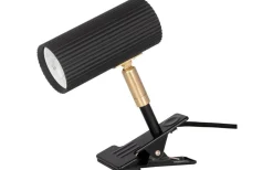 Hubble Klämlampa 12cm Svart