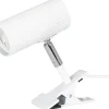 Hubble Klämlampa 12cm Vit