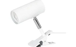 Hubble Klämlampa 12cm Vit