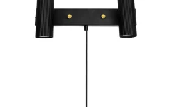 Hubble Vägglampa 2L 35cm Svart