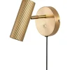 Hubble Vägglampa Mässing