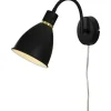 Idre Vägglampa Svart
