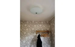 Iglo Plafond 42cm Vit/Stål