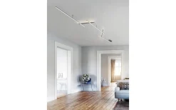 Indira Plafond LED 345cm borstat stål
