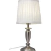 Ines Bordslampa 34cm Krom/Vit