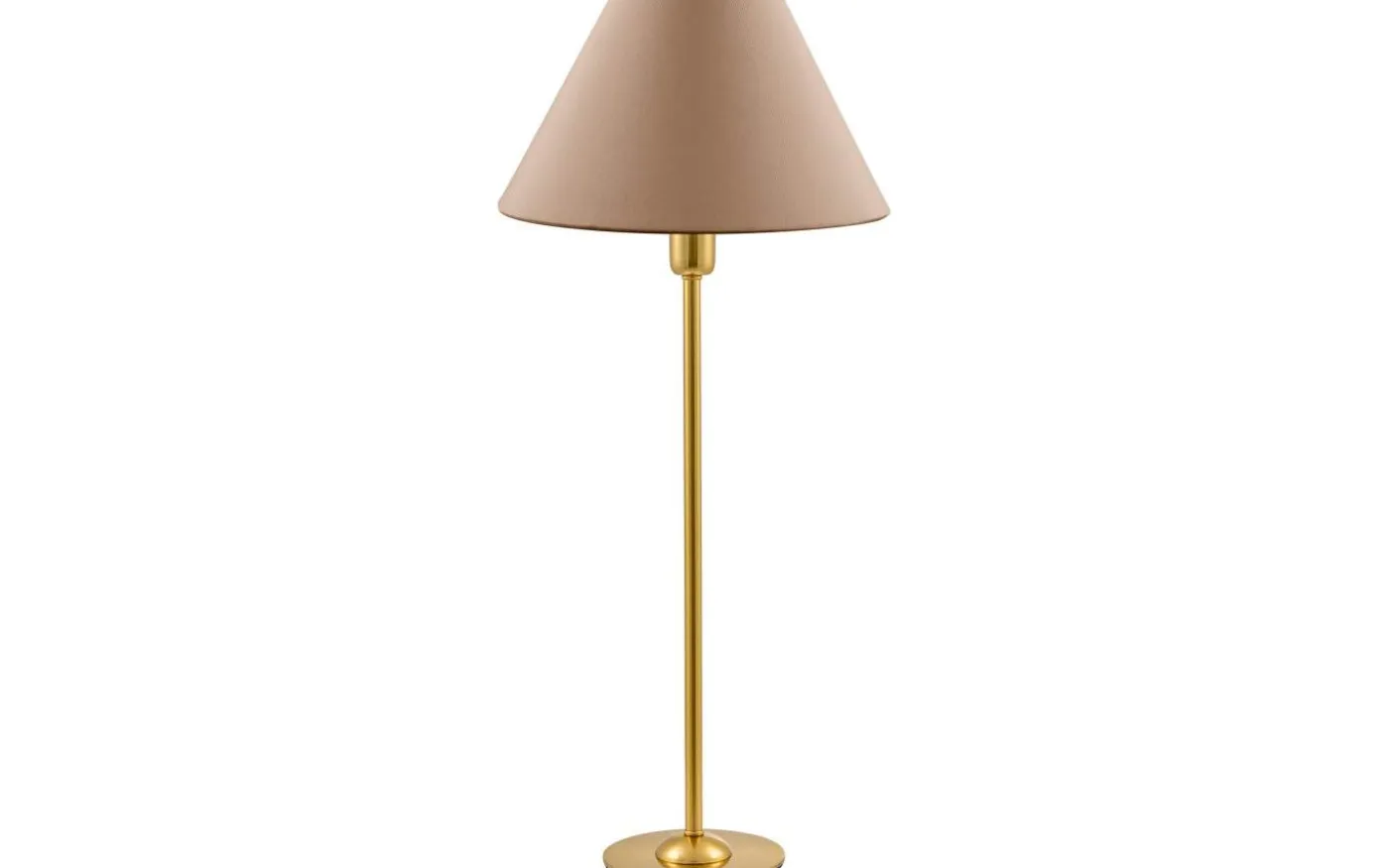 Iris Lampfot 45cm Borstad Mässing