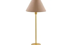 Iris Lampfot 45cm Borstad Mässing