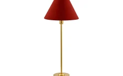 Iris Lampfot 45cm Borstad Mässing