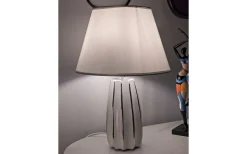 Italiano Bordslampa 45cm Vit/Silver