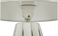 Italiano Bordslampa 45cm Vit/Silver