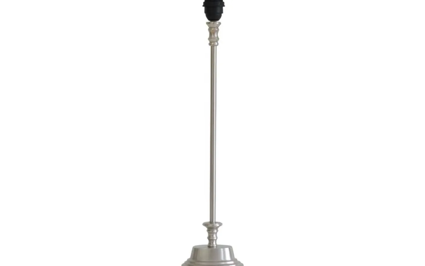 Jack Lampfot 50cm Antik Silver