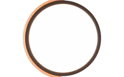 Jano Plafond LED mattsvart/trä