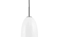 Jazz Fönsterlampa 18cm Opal/Borstad Stål