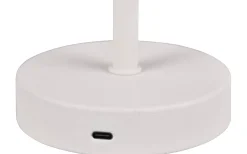 Jeff Bordslampa LED mattvit uppladdningsbar