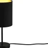 Jerry Bordslampa E14 matt svart/guld