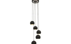 Jet Set Taklampa 28cm Svart