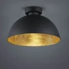 Jimmy Plafond E27 svart/guld