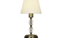Johanna Bordslampa 30cm Antik/Vit