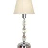 Johanna Bordslampa 34cm Krom/Vit