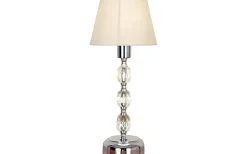 Johanna Bordslampa 34cm Krom/Vit