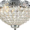 Joline Plafond 28cm Krom
