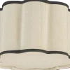 Judy Plafond 35cm Natur/Svart