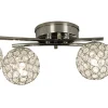 Julietta Plafond 50cm Krom IP44