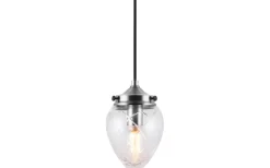 Juni Fönsterlampa 11cm Antikstål/Klar