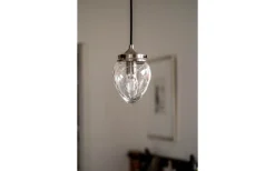 Juni Fönsterlampa 11cm Antikstål/Klar