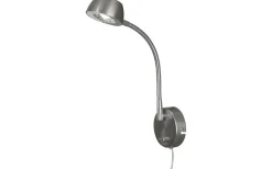 Juno Vägglampa LED 5W 3000K Stål