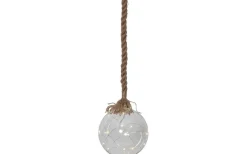 Jutta Batteridriven Glasdekoration 15cm
