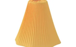 Karin Plisserad Toppringskärm Ø25cm Satin Gul