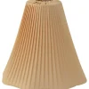Karin Plisserad Toppringskärm Ø25cm Satin Guld
