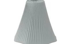Karin Plisserad Toppringskärm Ø25cm Satin Grå