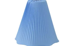 Karin Plisserad Toppringskärm Ø25cm Satin Ljusblå