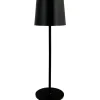 Karl Uppladdningsbar Bordslampa 37cm LED 3000K 2W Svart IP44