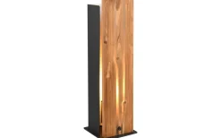 Karuni Bordslampa E27 matt svart/trä
