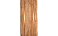 Karuni Vägglampa E14 matt svart/trä