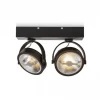 Kelly II Takspotlight Svart LED 2x12W 3000K