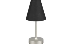 Kenny Bordslampa LED borstat stål/svart uppladdningsbar
