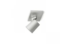Kenny I Takspotlight 11cm Aluminium/Svart